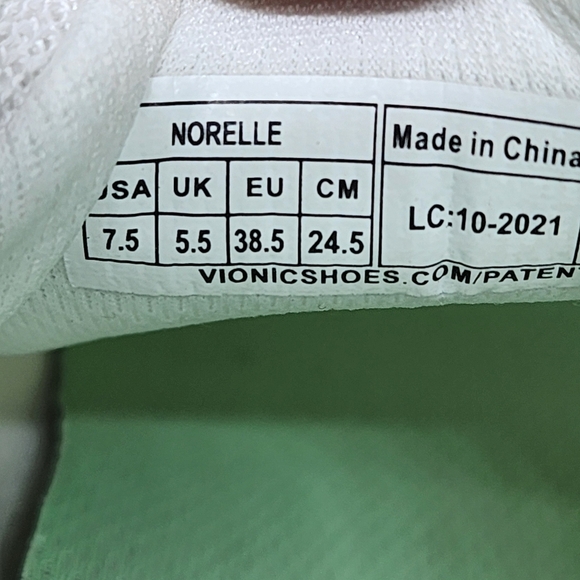 Vionic Women's Norelle Performance Fitness Running Shoes - 7.5 - Picture 7 of 8